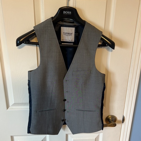 Light grey Topman suit jacket - US 36 - Picture 3 of 5